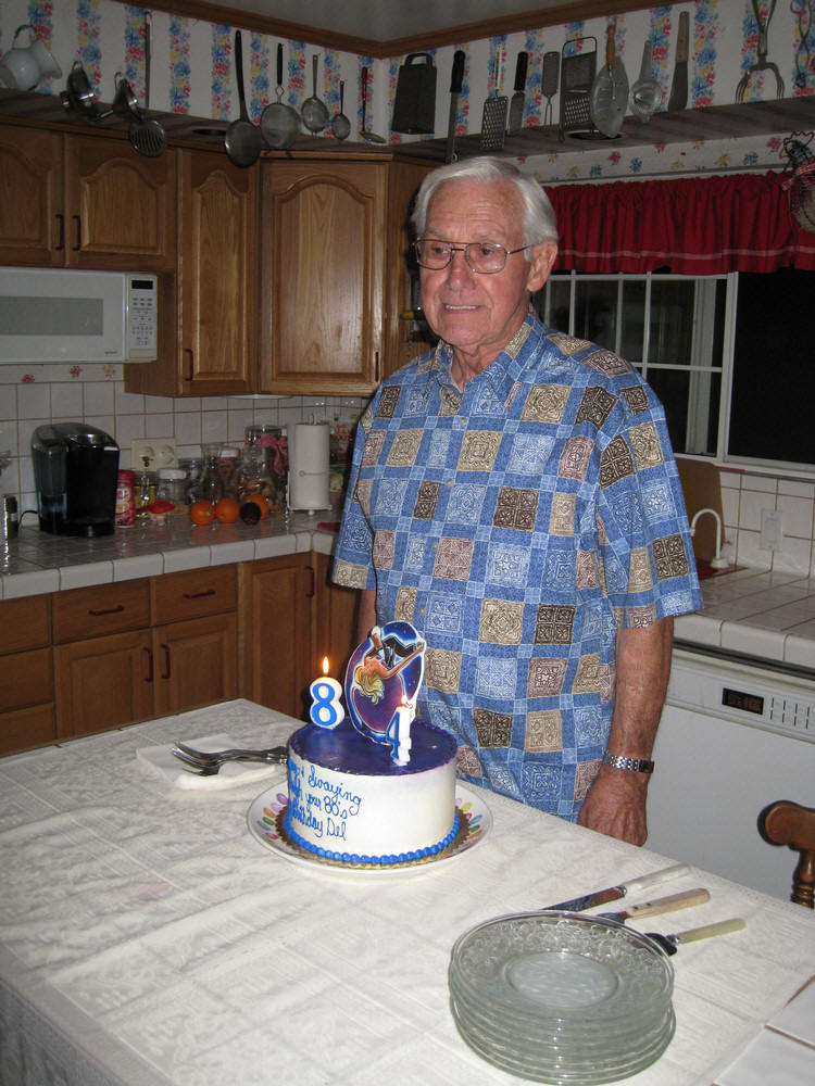 Del's 84th birthday