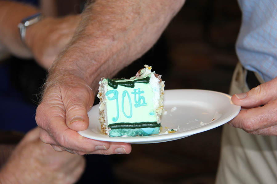 Del's 90th birthday at Old Ranch 9/27/2015