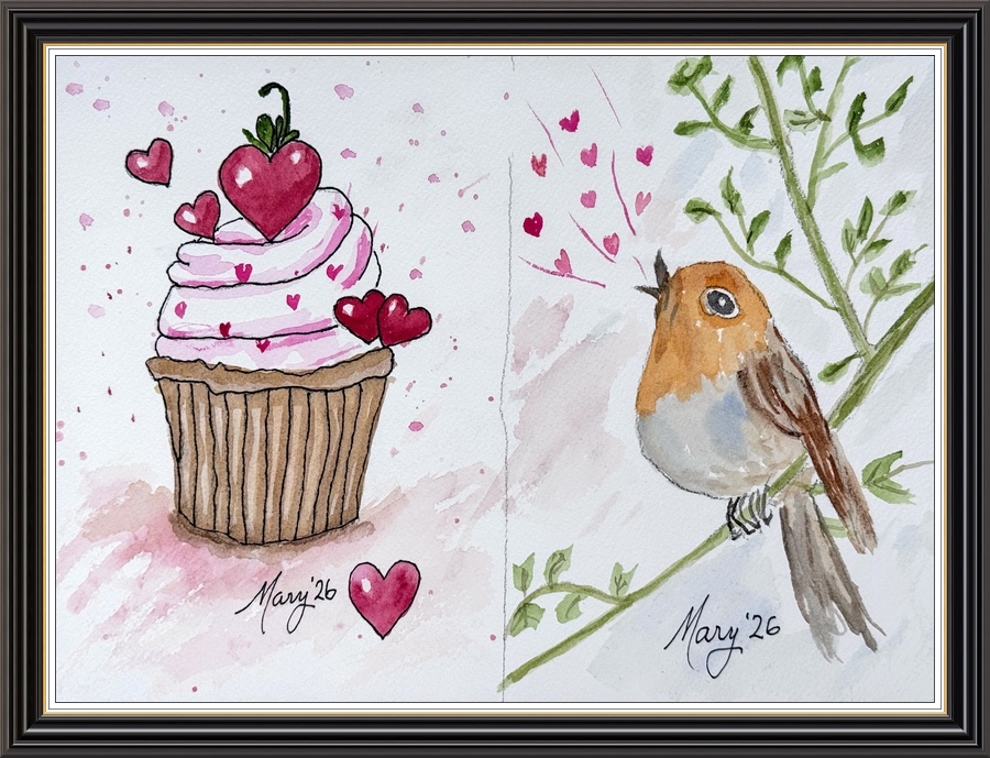 Mary goes painting