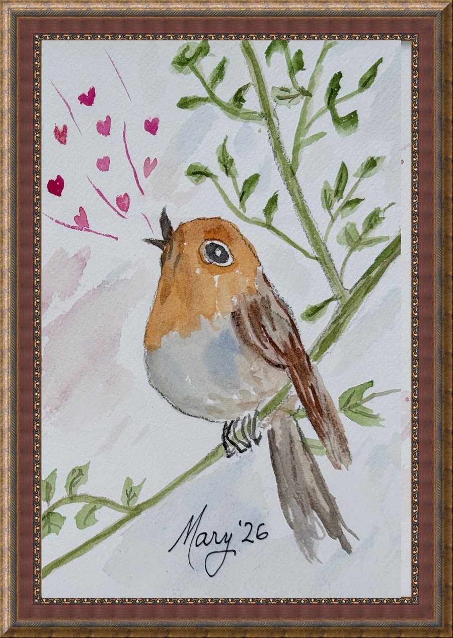 Mary goes painting