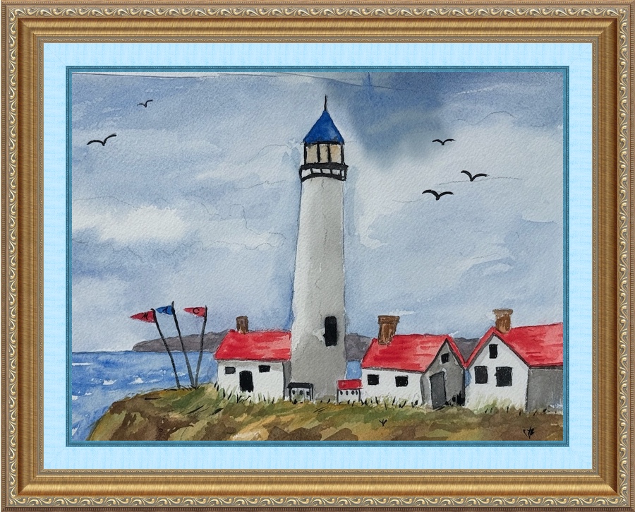 Mary goes painting