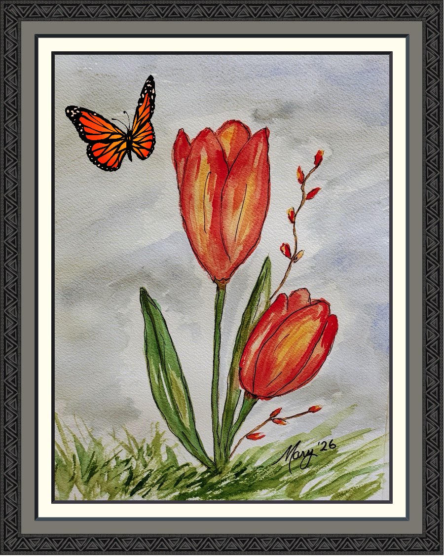 Mary goes painting