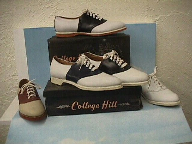 Saddle Shoes Were A Rage