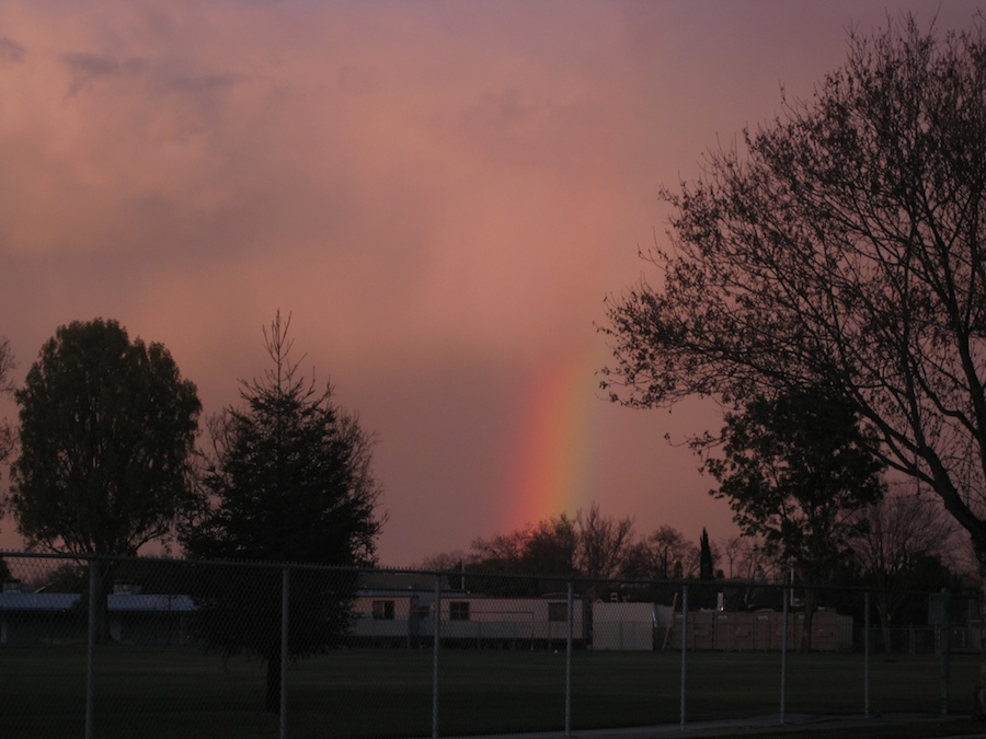 Storm clouds over Los Alamitos February 2012