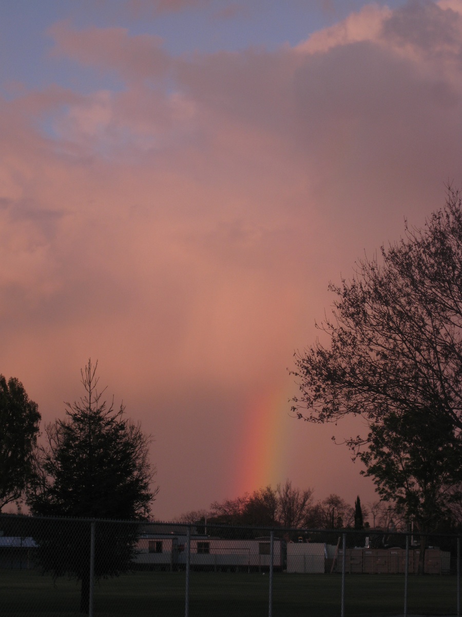 Storm clouds over Los Alamitos February 2012