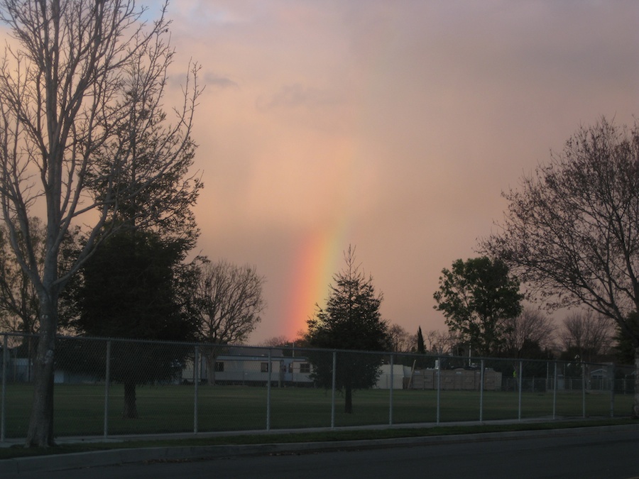 Storm clouds over Los Alamitos February 2012