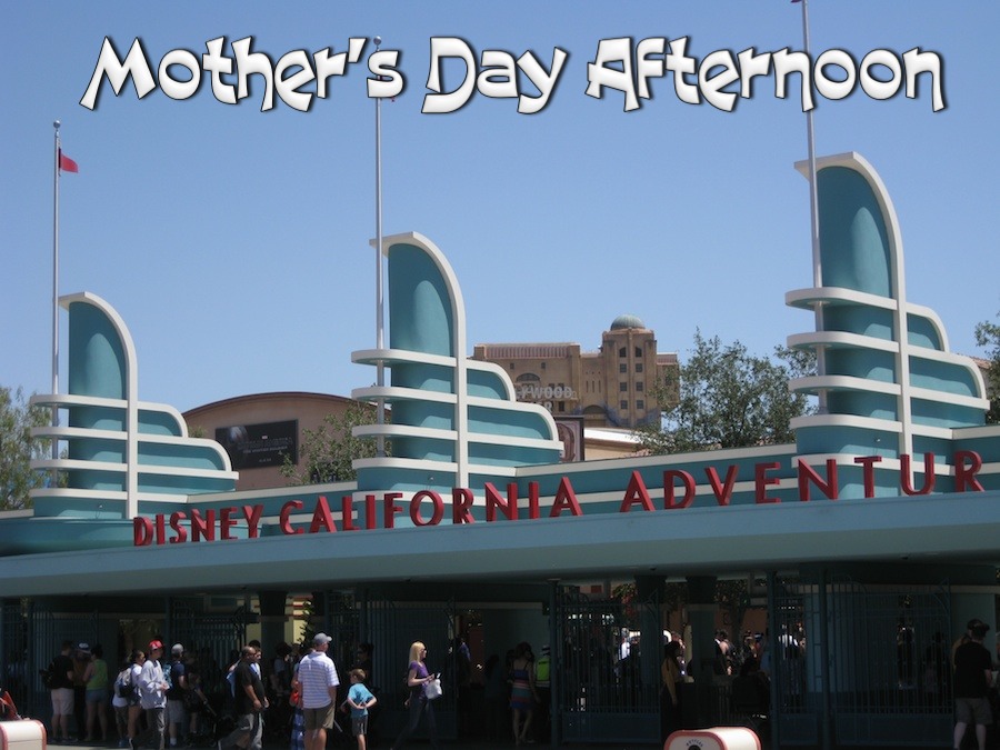 Mother's Day at Disneyland 2014