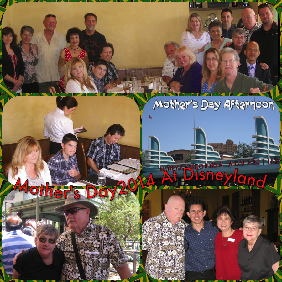 Mother's Day at Disneyland 2014