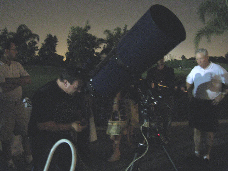 Astronomy Night At Old Ranch