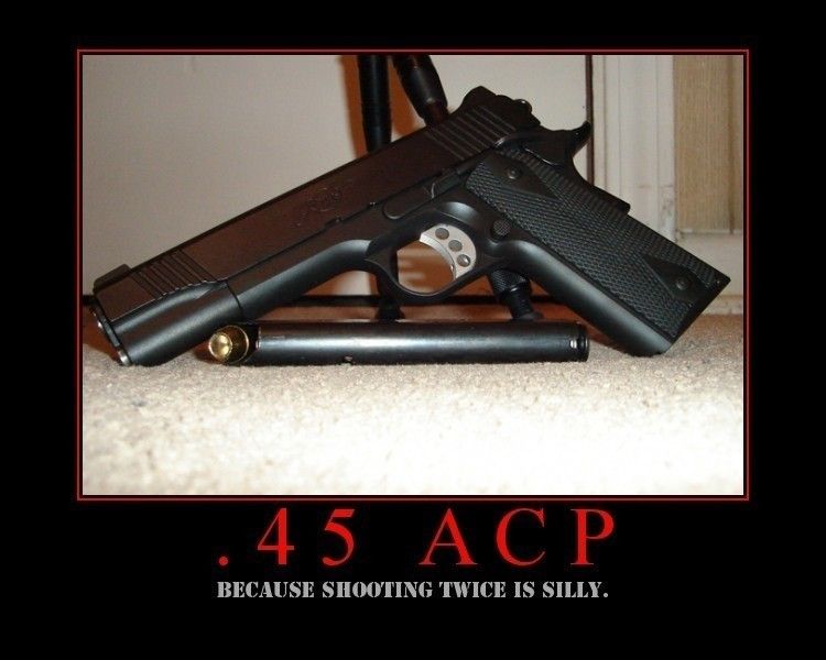 I believe in gun control, mine!