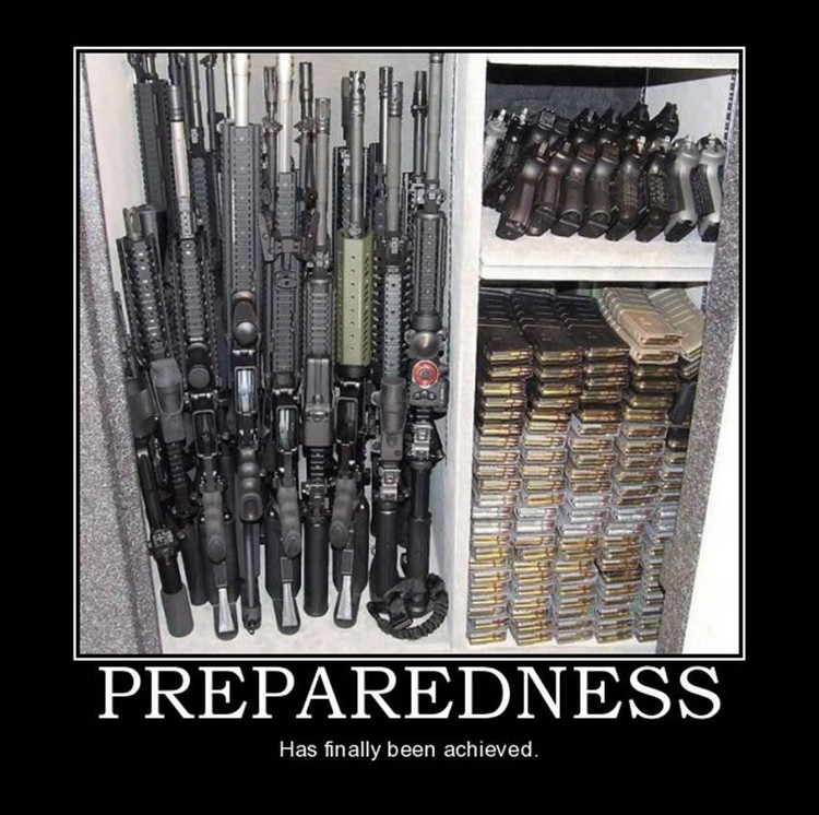 I believe in gun control, mine!
