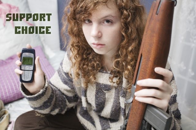 I believe in gun control, mine!