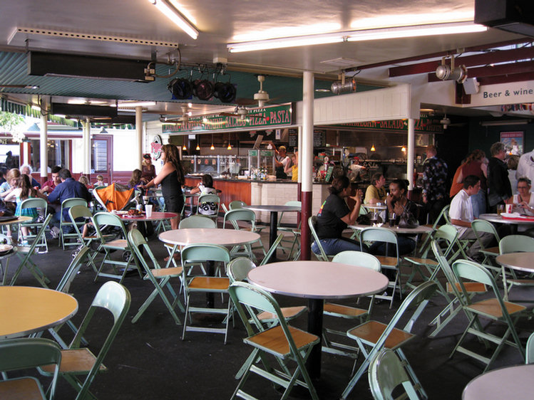 Dining at the Farmer's Market