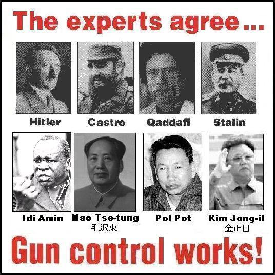 Gun control, nope!