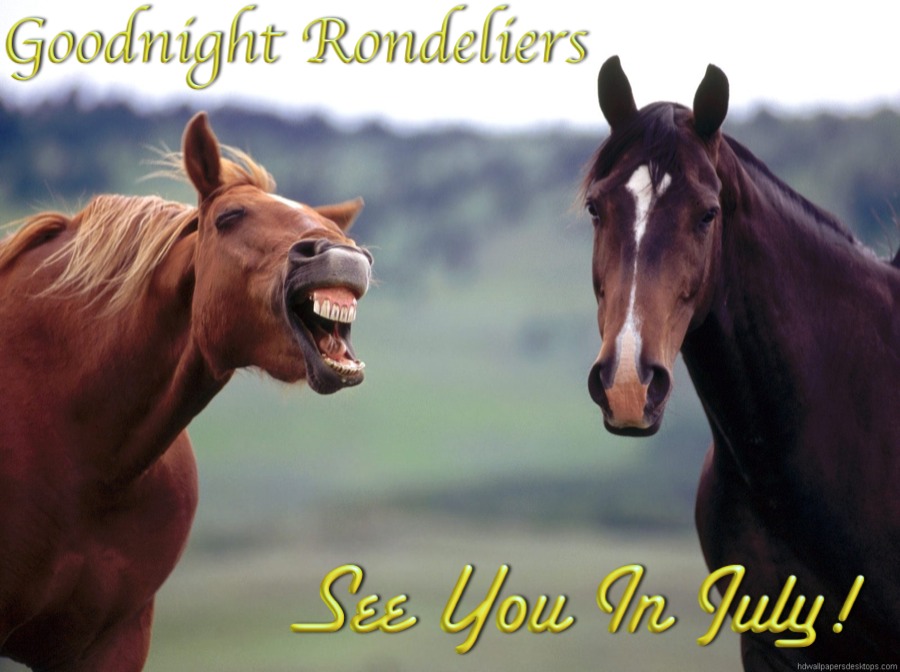 Rondeliers Run For The Roses Dance May 2nd 2014