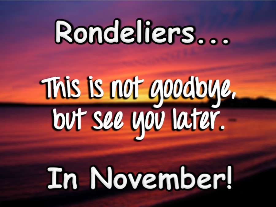 A September 2015 Rendezvous with the Rondeliers