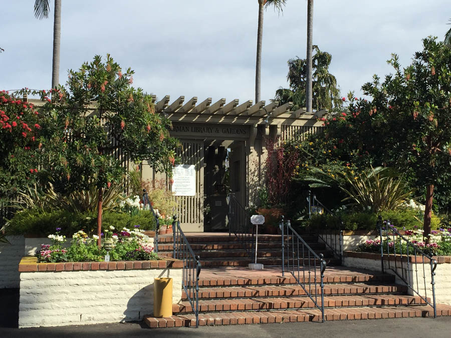Lunch and a walk through Sherman Gardens in Corona Del Mar January 22, 2015
