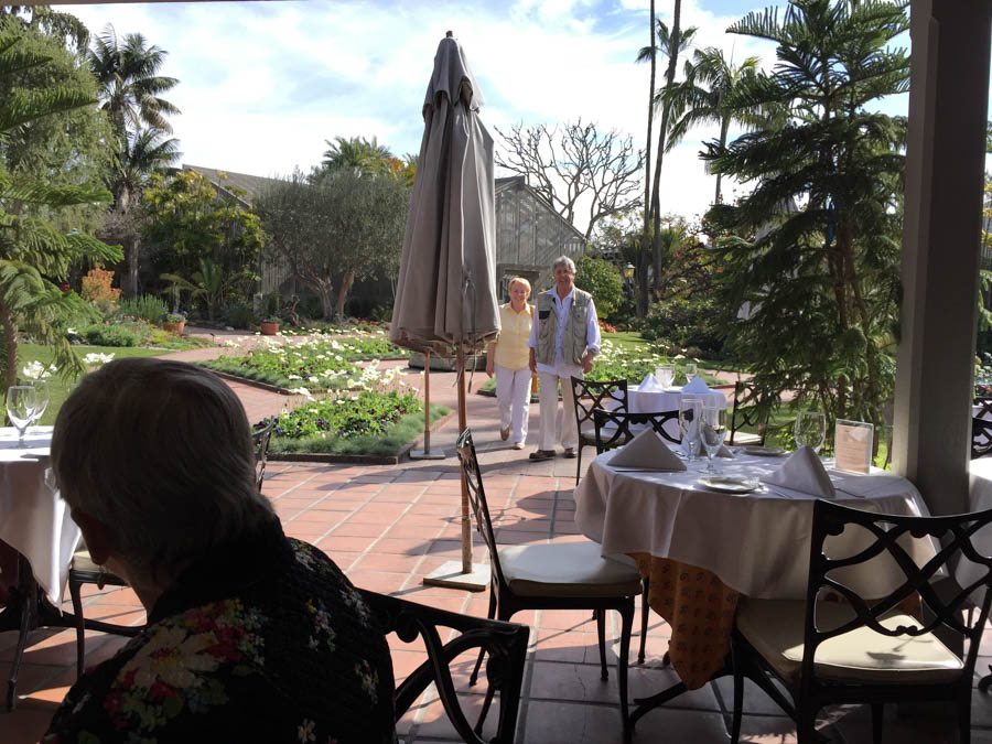 Lunch and a walk through Sherman Gardens in Corona Del Mar January 22, 2015