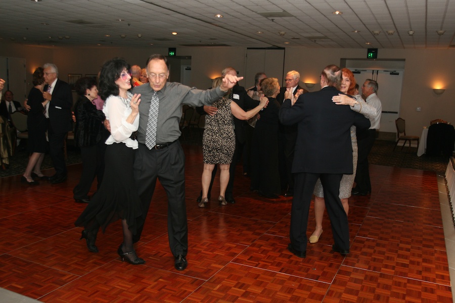 Dancing at the Yorba Linda Country Club for the Starlighters January 2012 dance?