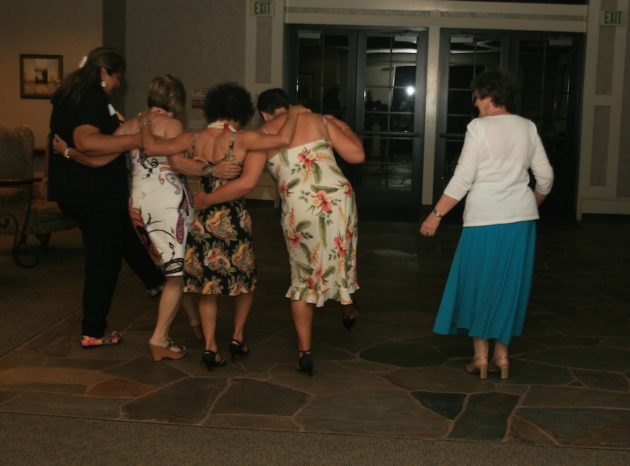 The dancing ocntinued well into the night at the Staerlighter's Summer Casual 2012