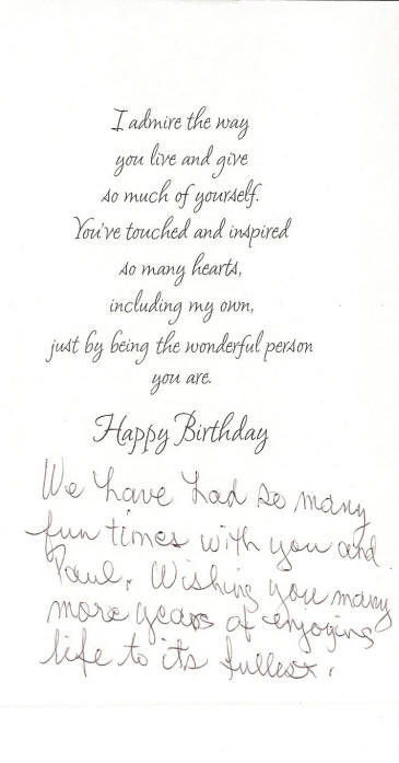 Birthday cards 2010