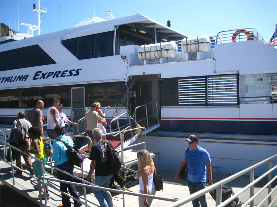 Avalon Catalina to celebrate Sue's birthday 7/10/2015