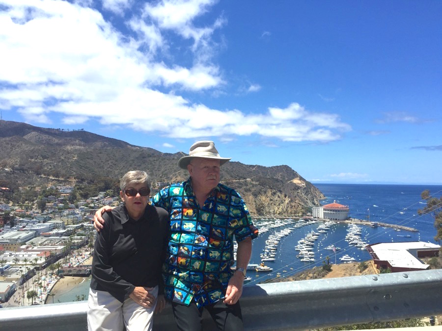 Avalon Catalina to celebrate Sue's birthday 7/10/2015