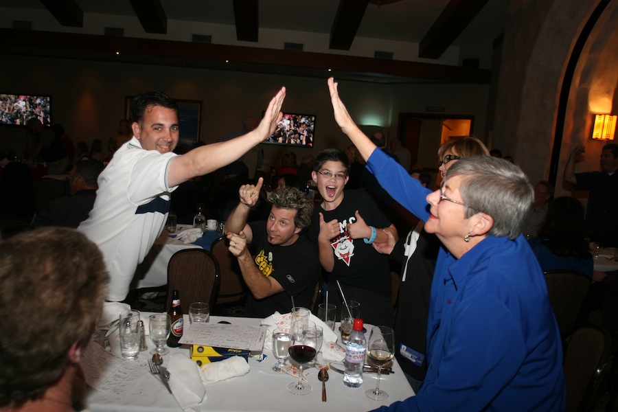 Superbowl Sunday 2012 at Old Ranch Country Club