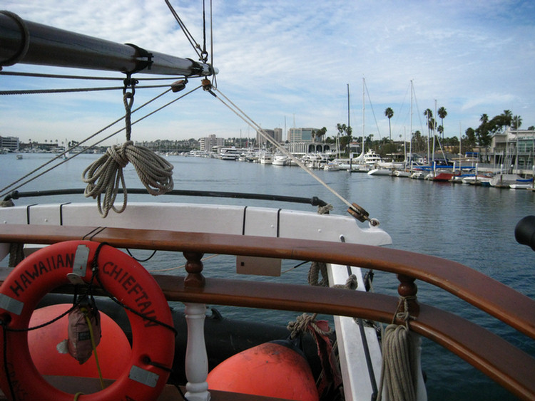 Tall Ships In Newport Harbor January 2010