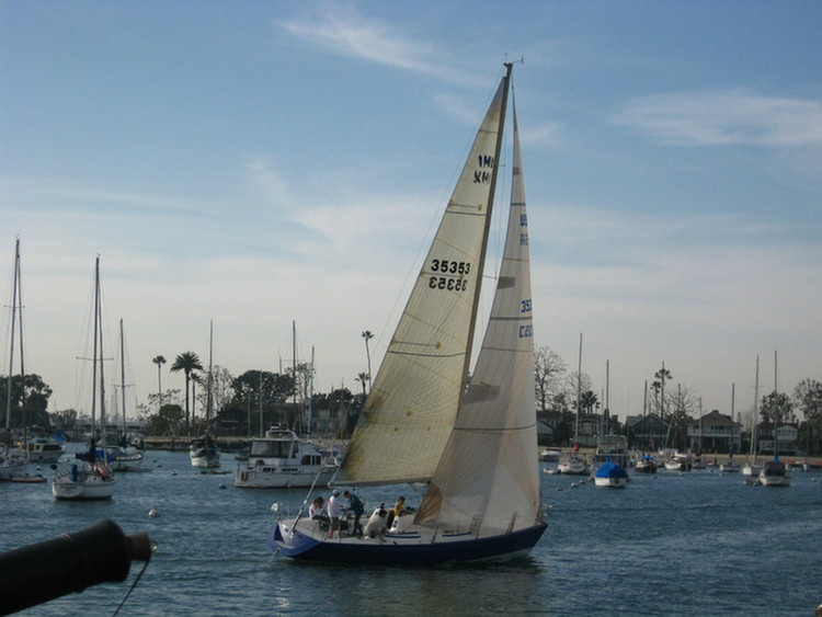 Tall Ships In Newport Harbor January 2010