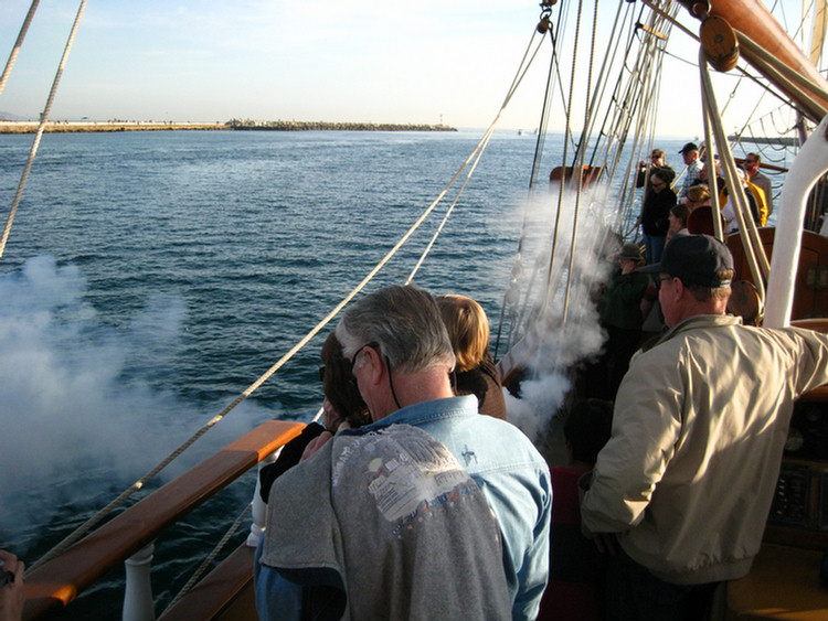 Tall Ships In Newport Harbor January 2010