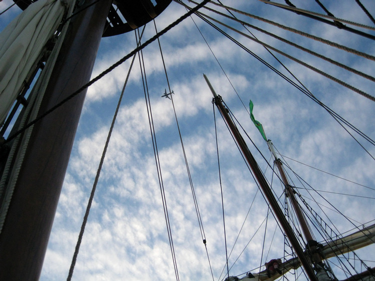 Tall Ships In Newport Harbor January 2010