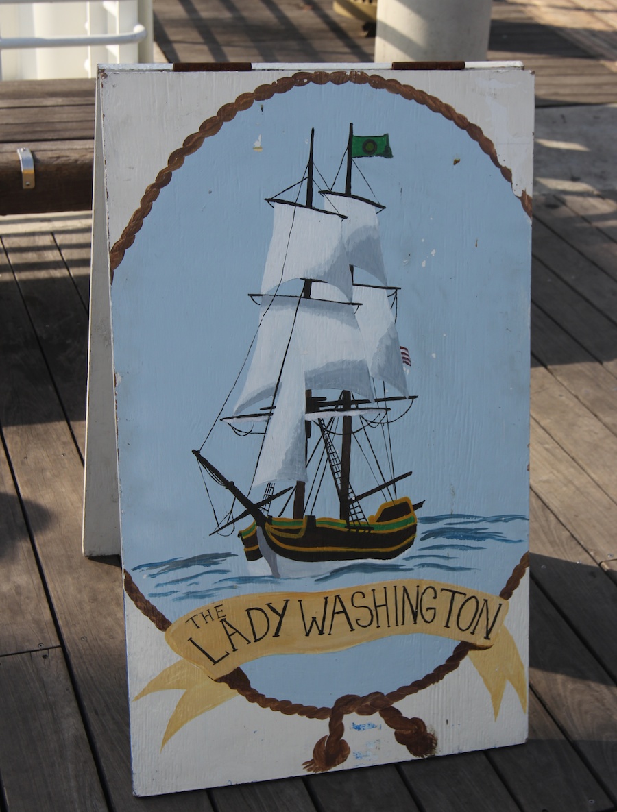 A battle sail in January 2013 on the tall ships