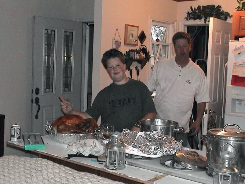 Thanksgiving at the Lind's November 2002