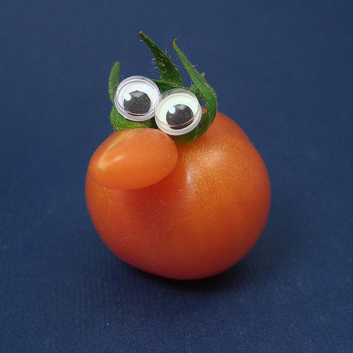 Funny tomato