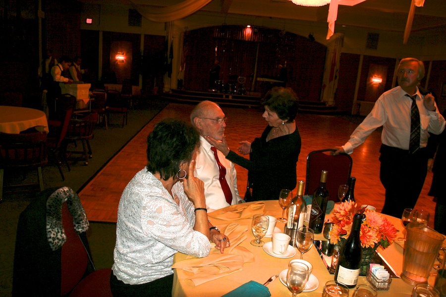 After dinner dancing with the Toppers January 2012