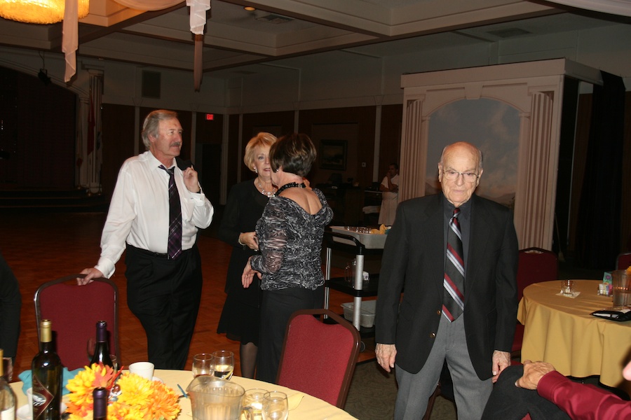 After dinner dancing with the Toppers January 2012