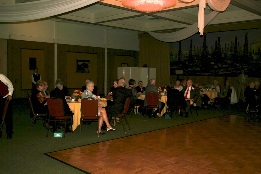 After dinner dancing with the Toppers January 2012