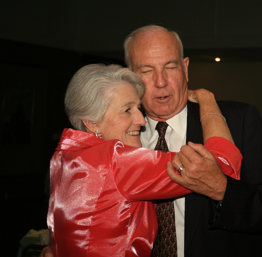 Post dinner dancing at the Toppers dance 4/20/2012