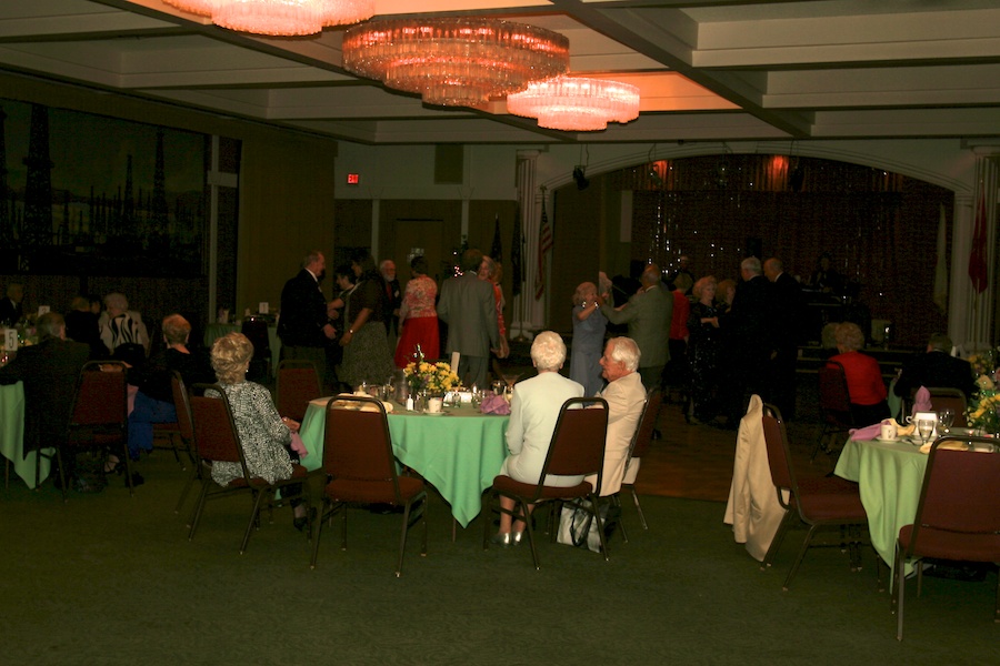 Post dinner dancing at the Toppers dance 4/20/2012