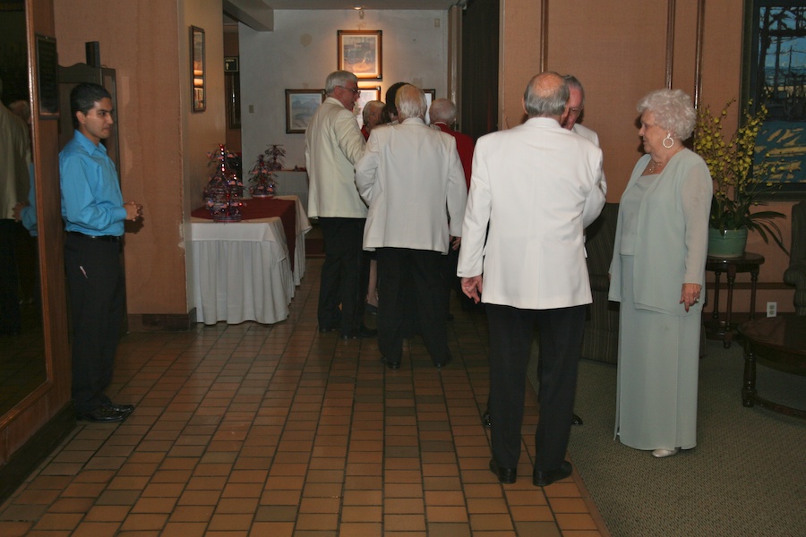 Meet and greet and presentation of the colors, Toppers May 2012