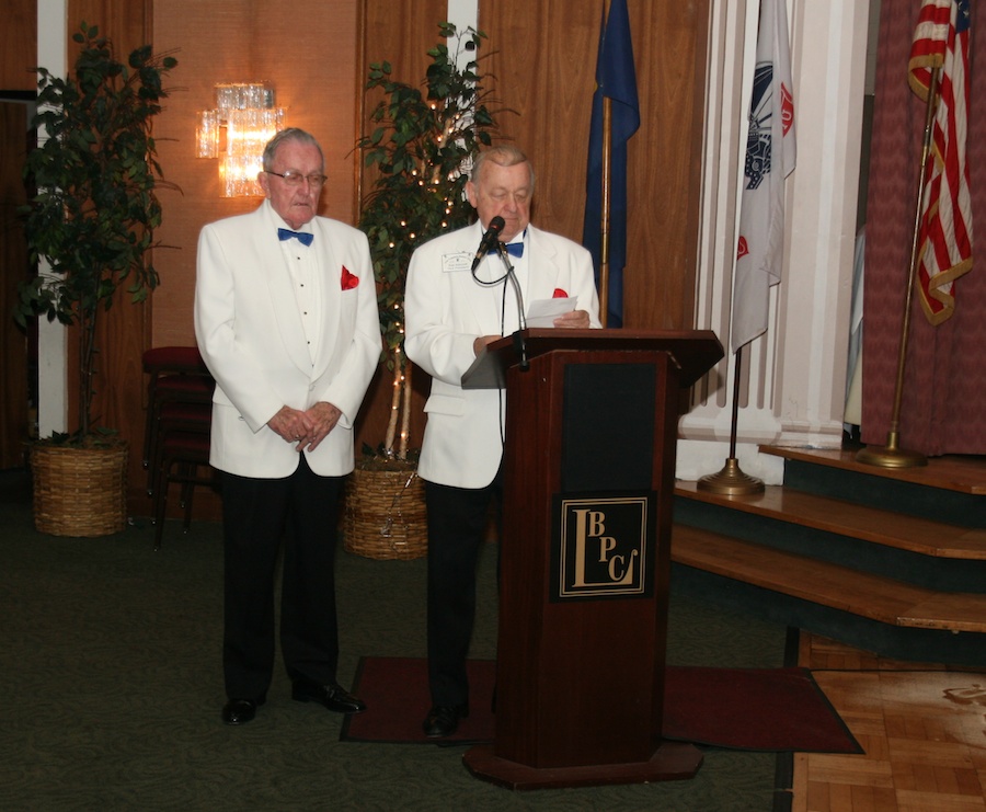 Meet and greet and presentation of the colors, Toppers May 2012