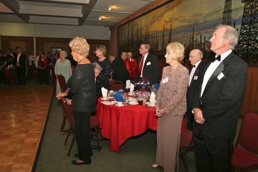 Meet and greet and presentation of the colors, Toppers May 2012