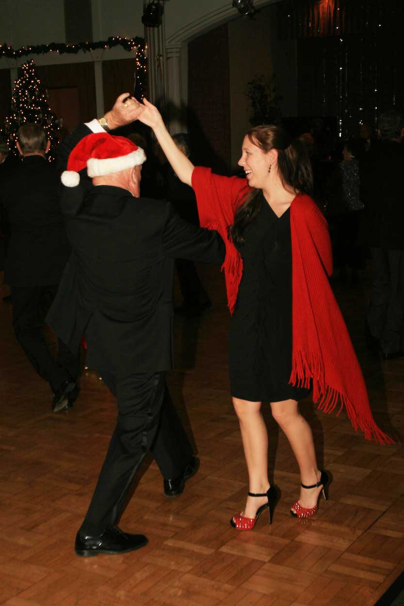 Topper's Mistletoe Ball 2012 post dinner dancing