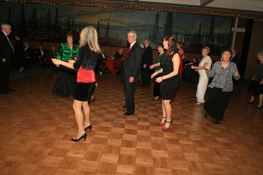 Topper's Mistletoe Ball 2012 post dinner dancing