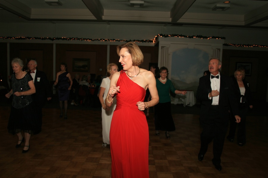 Topper's Mistletoe Ball 2012 post dinner dancing