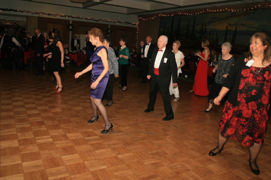 Topper's Mistletoe Ball 2012 post dinner dancing