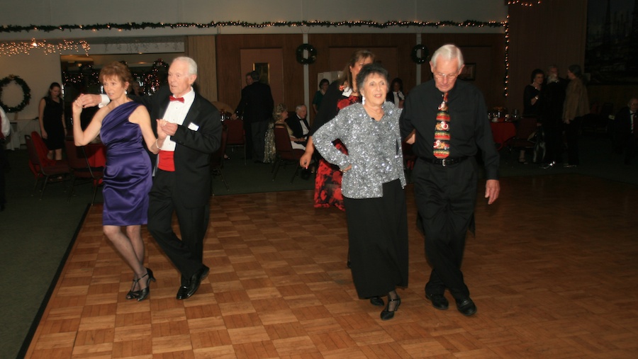 Topper's Mistletoe Ball 2012 post dinner dancing