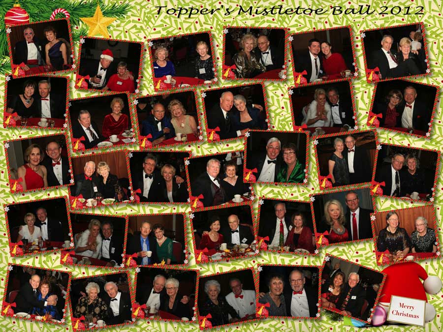 Topper's Mistletoe Ball 2012 participants