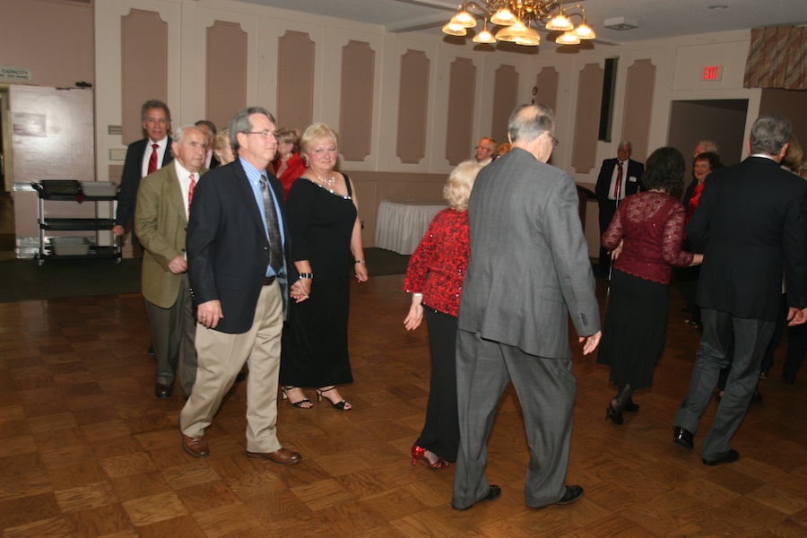 Dinner dancing with the Toppers 2/21/2014